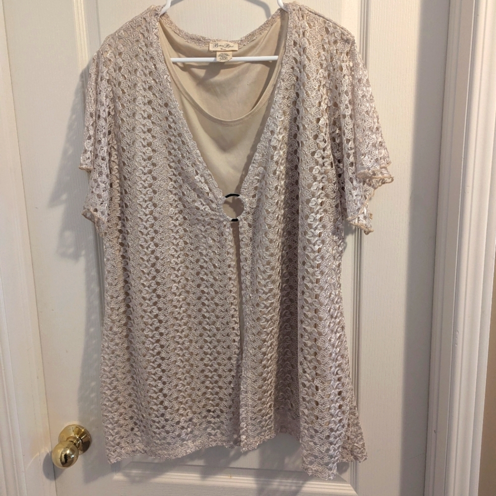 Women's 3XL Brittany Black tunic